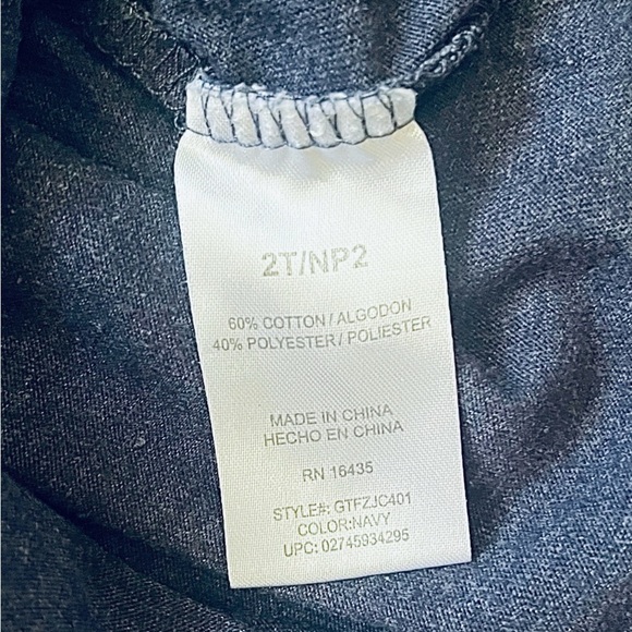 Kids navy blue printed “pjmasks”T-shirt 2T glow in dark round neck short sleeved - Picture 5 of 6